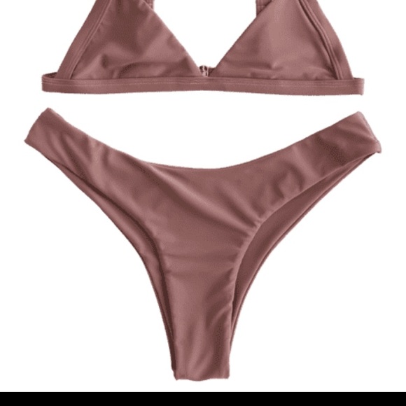 Zaful unlined high cut bikini set - Picture 3 of 5